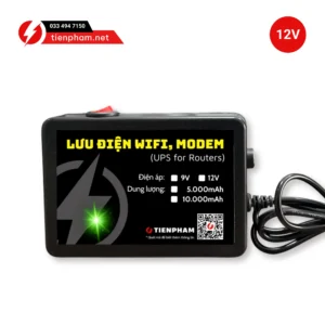 Lưu điện cho modem wifi